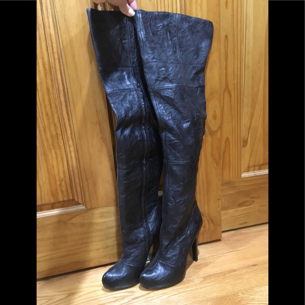 Jessica Simpson over the knee boots